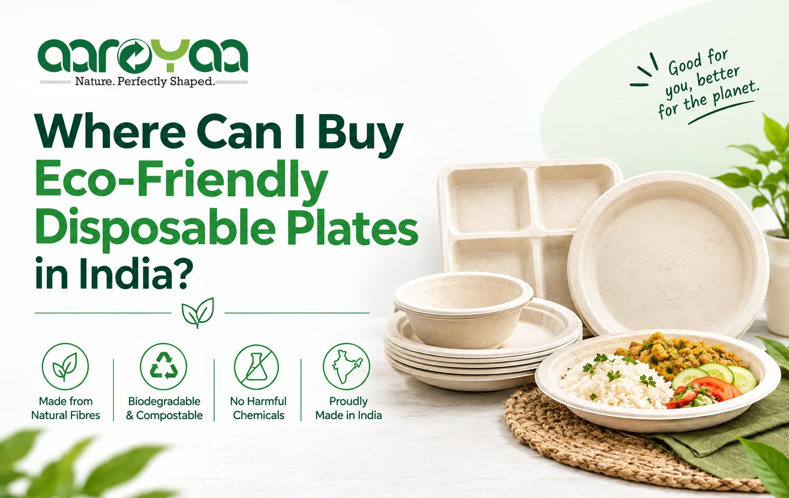 Where Can I Buy Eco-Friendly Disposable Plates in India?