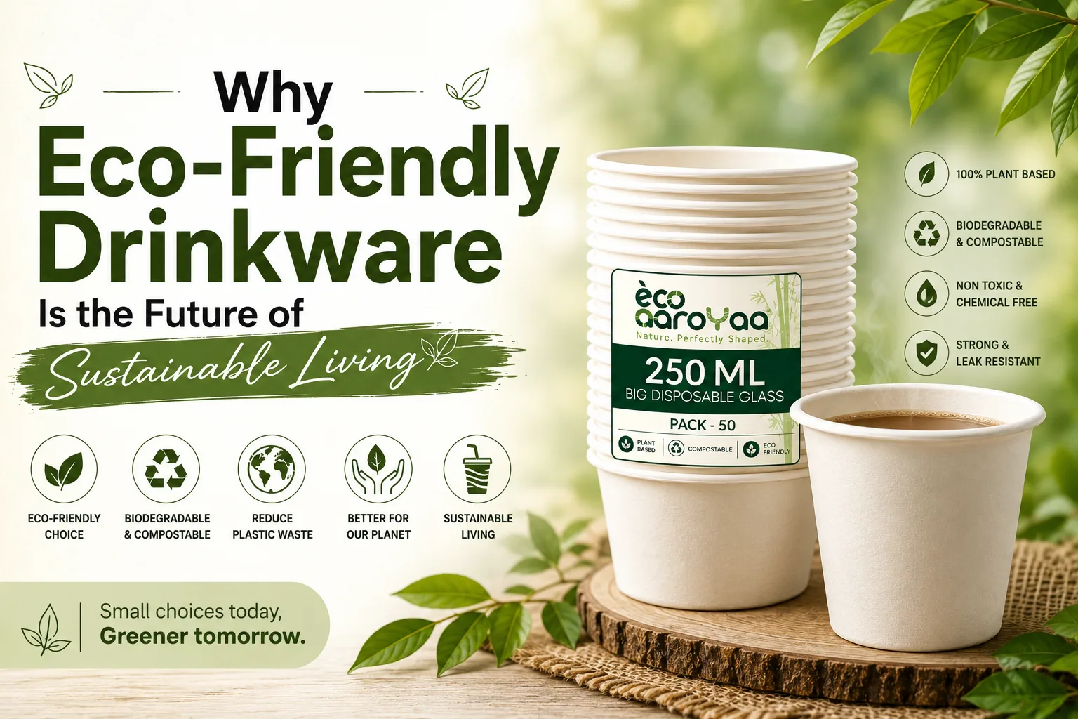 Why Eco-Friendly Drinkware Is the Future of Sustainable Living