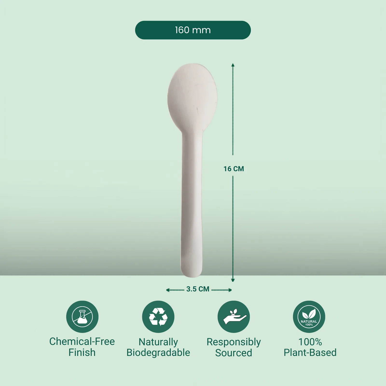 Cutlery Paper Spoon (Pack of 100) 2