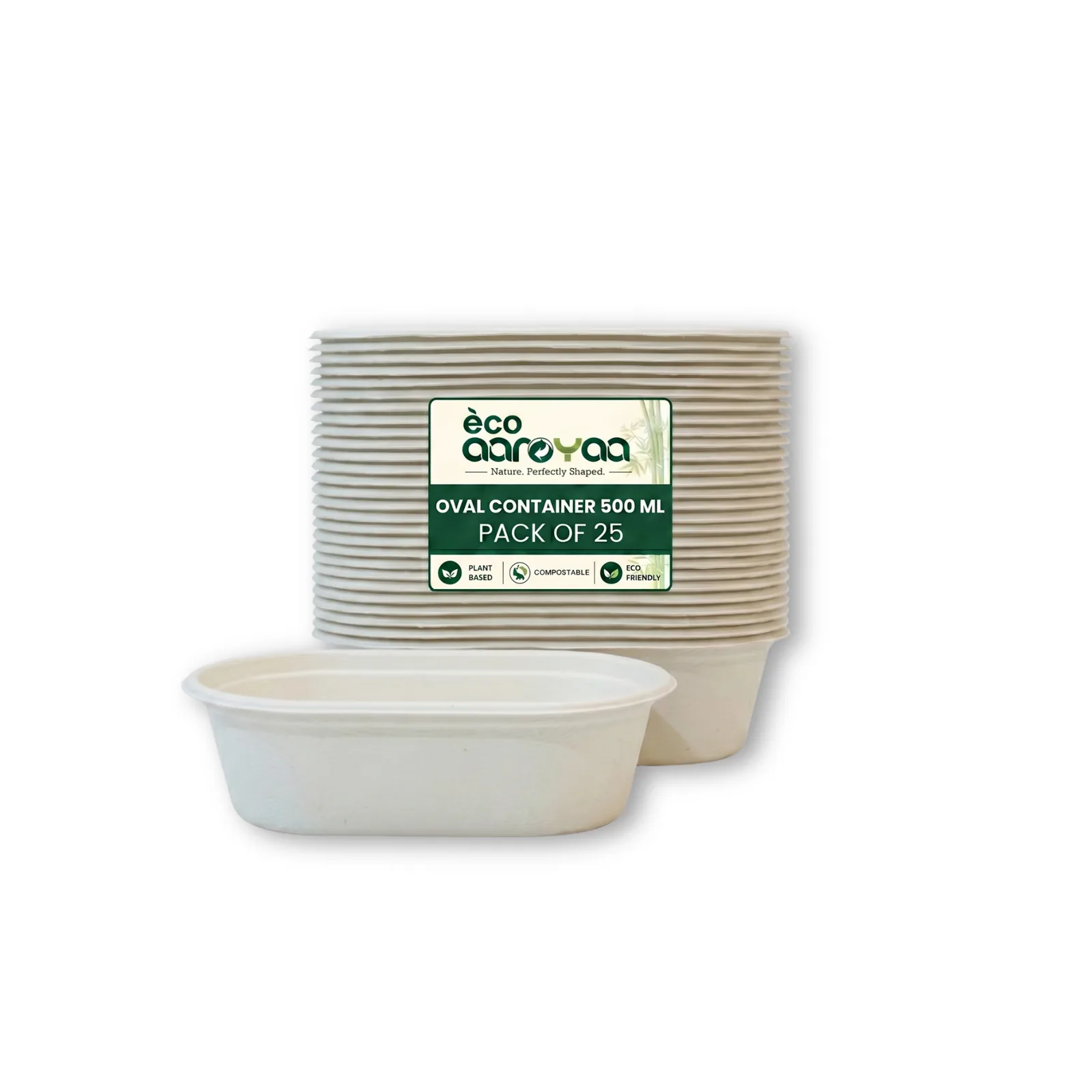 Oval Container 500 ML 1