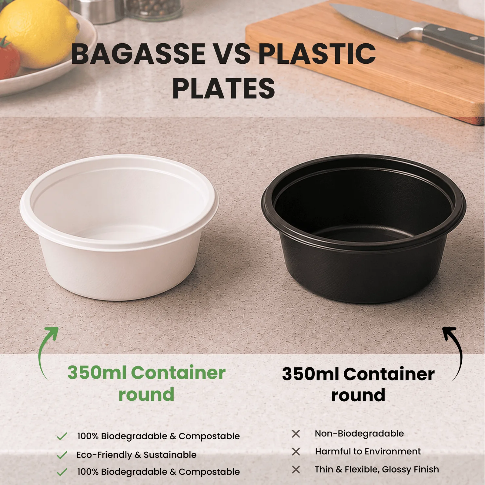 350 ML Container Round (Pack of 25) 5
