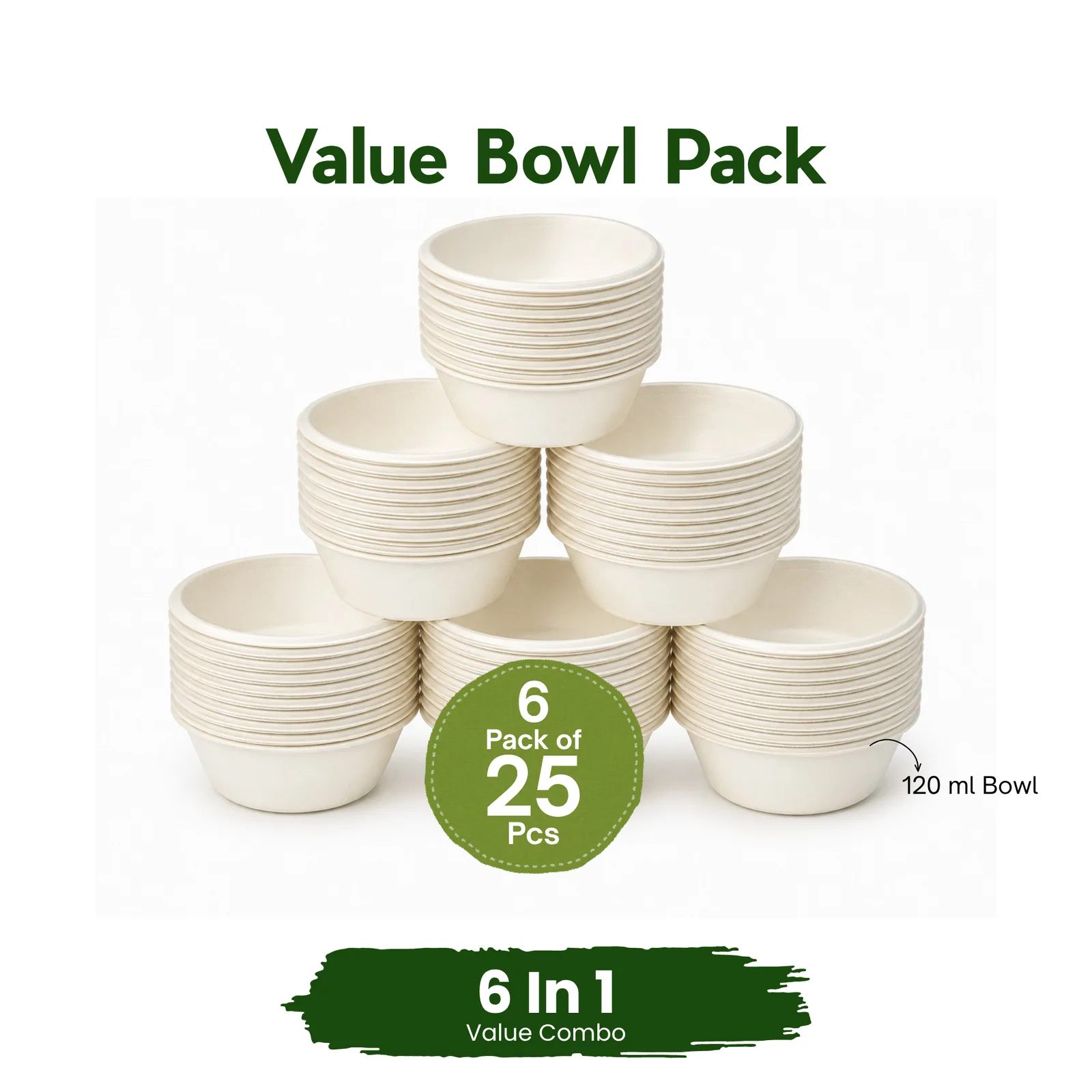 6 Inch Triangle Plate – Eco Bagasse