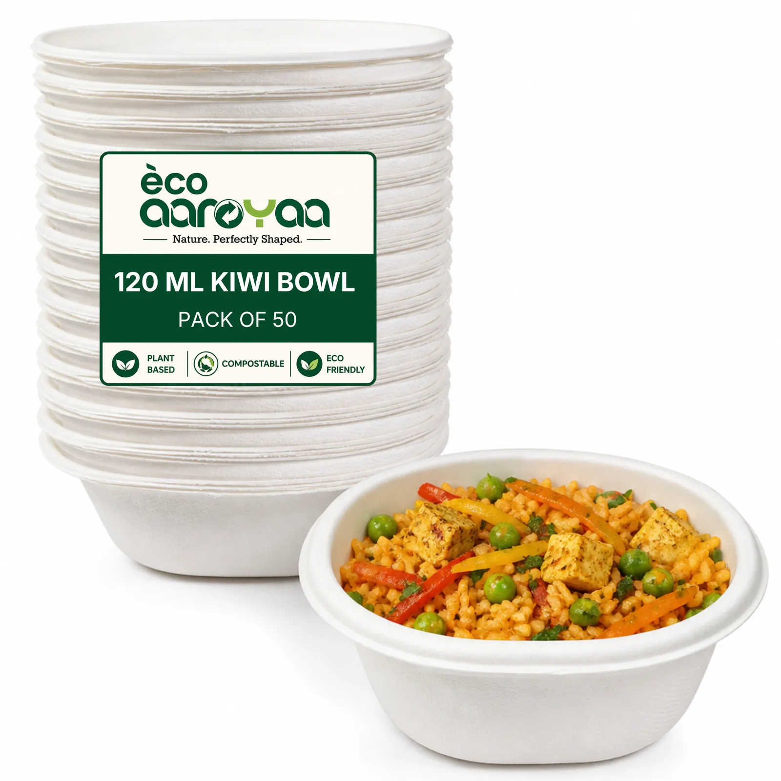 120 ML Kiwi Bowl (Pack of 50) 1