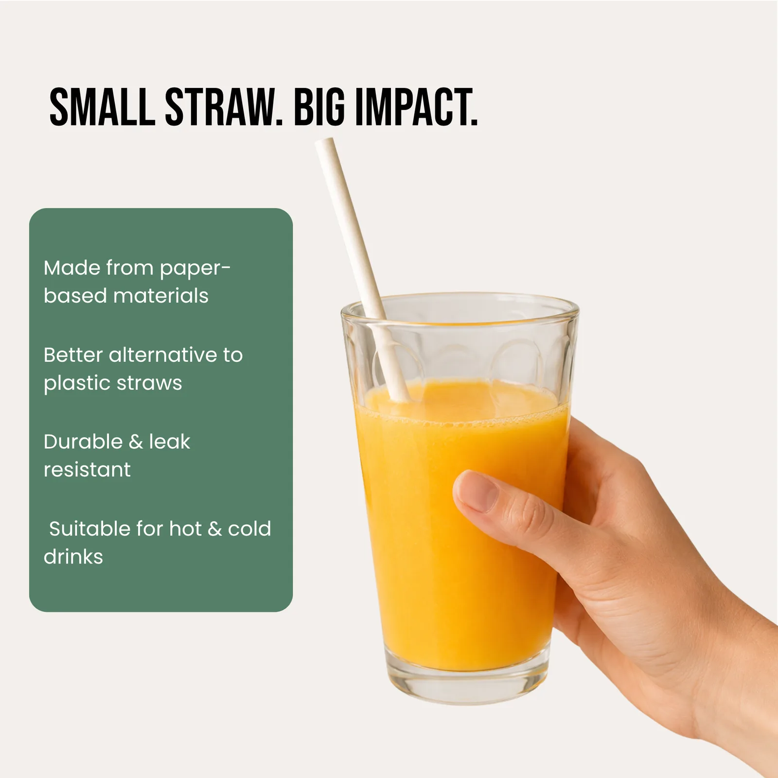 Paper Straw 6 MM (Pack of 50) 4