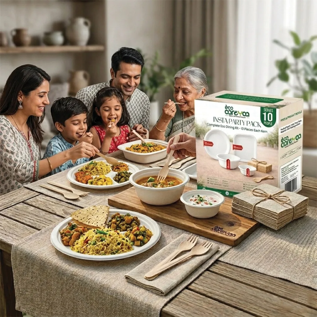 Eco Aaroyaa Insta Party Pack for 10 People 3